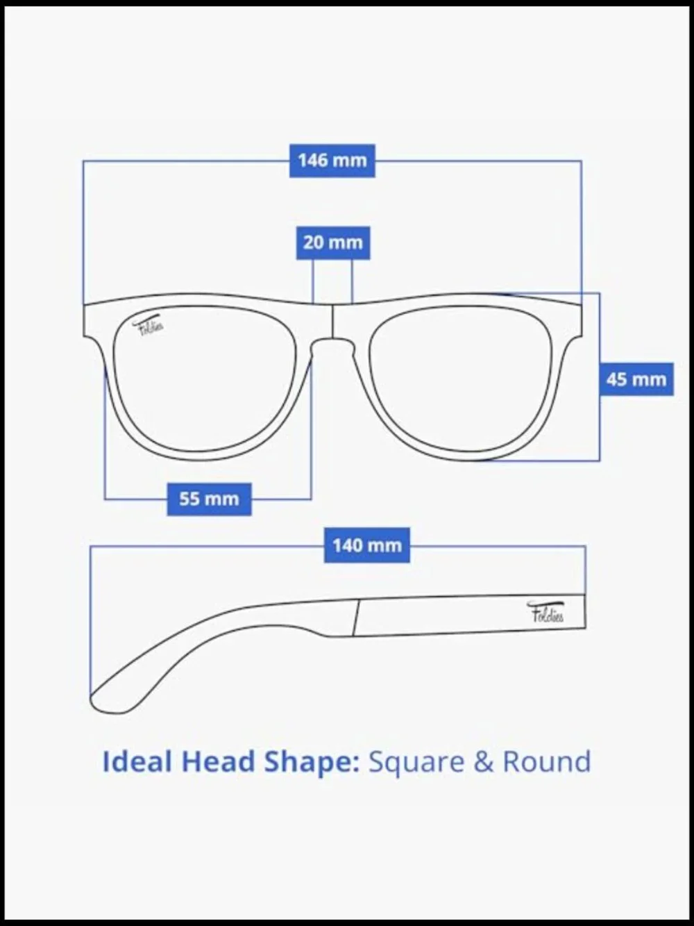 Foldable Polarized Sunglasses with UV400 Protection Folding Case